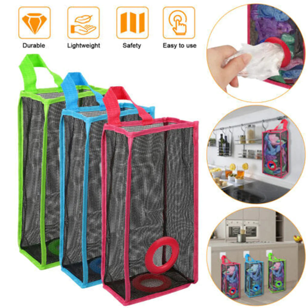3625 Wall Hanging Garbage Bags Recycle Breathable Plastic Storage Polythene Garbage Bags Kitchen Organizer Plastic Wall Mounted Rubbish Bag Container Multi Color 3625 Wall Hanging Garbage Bags Recycle Breathable Plastic Storage Polythene Garbage Bags Kitchen Organizer Plastic Wall Mounted Rubbish Bag Container Multi Color